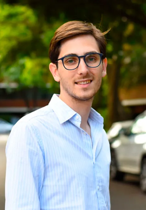Retrato de Lucas Abriata